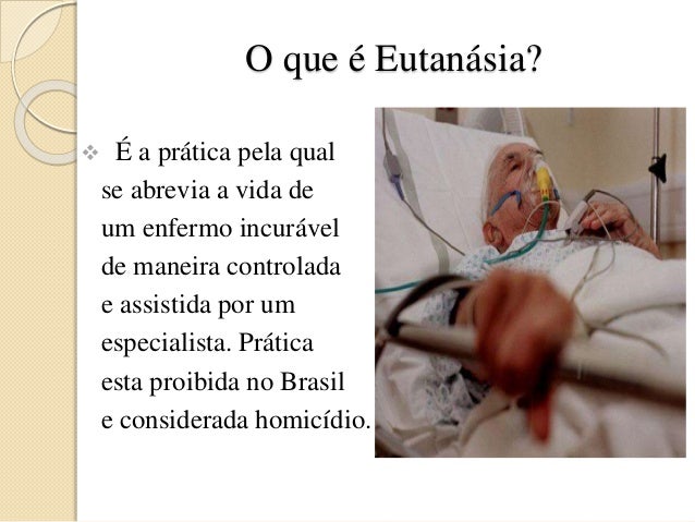 eutanasia e distanasia